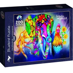 Bluebird Puzzle Zoológico de Amnéville - Luminiscencia de 1000 piezas 90427