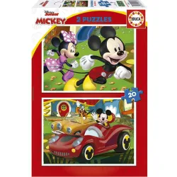 Educa puzzle 2x20 piezas Mickey Mouse Fun House 19311
