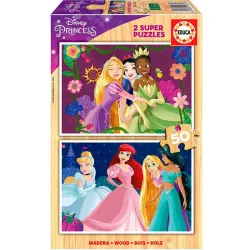 Educa puzzle 2x50 piezas Princesas Disney 19672