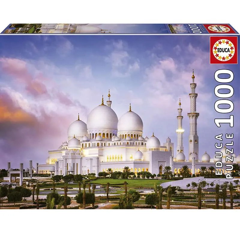 Educa puzzle Gran Mezquita Sheikh Zayed de 1000 Piezas 19644