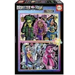 Educa puzzle Monster High de 2x100 piezas 19704