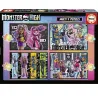 Educa puzzle Monster High progresivo 50-80-100-150 piezas 19706