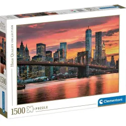 Puzzle Clementoni East River al Anochecer 1500 piezas 31693