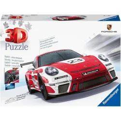 Puzzle Ravensburger 3D Porsche 911 GT3 Cup Salzburg 152 Piezas 115587