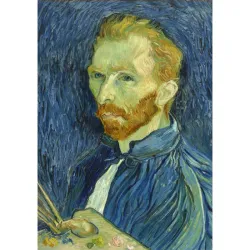 Puzzle Grafika Vincent Van Gogh: Autorretrato, 1889 de 1000 piezas
