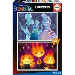 Educa puzzle Elemental 2x48 piezas 19733