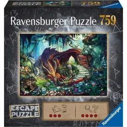 Ravensburger puzzle escape the room En la cueva del dragón de 759 piezas 175291