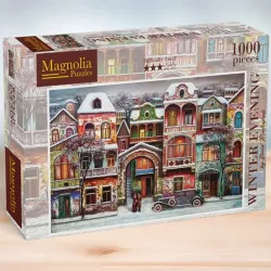 Puzzle Magnolia Noche de invierno 9503 de 1000 piezas