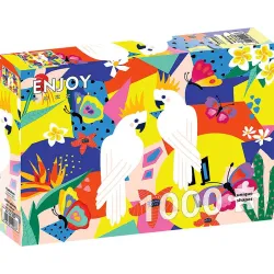 Puzzle Enjoy puzzle Cacatúas de 1000 piezas 2047