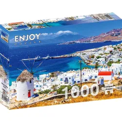 Puzzle Enjoy puzzle Isla de Mikonos, Grecia de 1000 piezas 2091