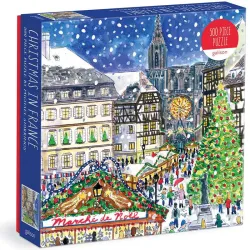 Puzzle Galison Christmas in France de 500 piezas