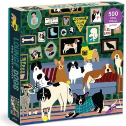 Puzzle Galison Lounge Dogs de 500 piezas