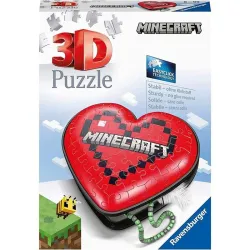 Puzzle 3D Ravensburger Heart - Minecraft 112852