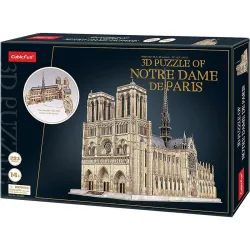 Puzzle 3D Cubicfun Notre Dame de Paris de 293 piezas MN803151