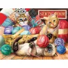 Puzzle SunsOut Tiempo de diversión de gatitos de 500 piezas 28935