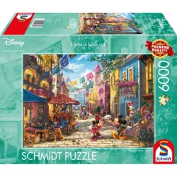 Puzzle Schmidt Mickey y Minnie en México de 6000 piezas 57397