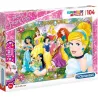 Puzzle Clementoni Joyas Princesas 104 piezas 20147