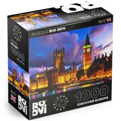 Puzzle Roovi Big Ben, Londres, Reino Unido de 1000 piezas 79855