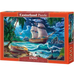 Puzzle Castorland Primera noche en nueva tierra de 1500 piezas C-152070