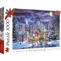 Puzzle Trefl Ambiente navideño de 1000 piezas 10629