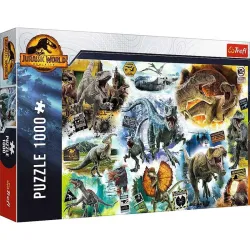 Puzzle Trefl Dinosaurios Jurassic World de 1000 piezas 10727