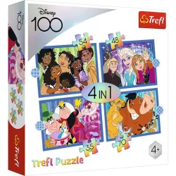 Puzzle Trefl Mundo feliz de Disney de 35, 48, 54, 70 piezas 34618