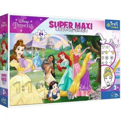 Puzzle Trefl Felices princesas Disney de 24 piezas Maxi 41008