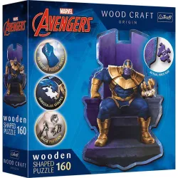 Puzzle Trefl Thanos en el trono de 160 piezas de madera 20184
