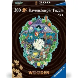 Puzzle Ravensburger Cooku clock de madera de 500 piezas 120007593