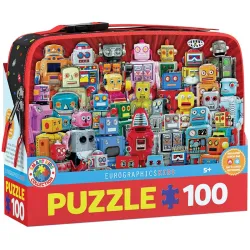 Comprar Puzzle Eurographics Robots - Bolsa Almuerzo de 100 piezas