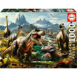 Comprar Educa puzzle Dinosaurios Feroces de 1000 Piezas 19924