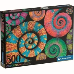 Comprar Puzzle Clementoni Colas Rizadas 500 piezas 35519