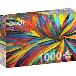 Comprar Puzzle Enjoy puzzle Plumas de colores de 1000 piezas 2133