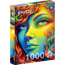 Comprar Puzzle Enjoy puzzle Dama pintada de 1000 piezas 2217