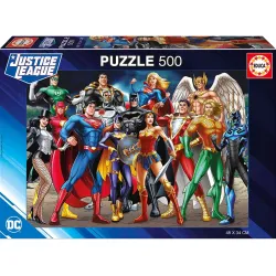 Comprar Educa puzzle DC Liga de la justicia de 500 piezas 19913