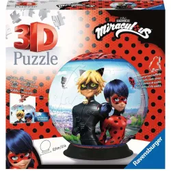 Comprar Puzzle Ravensburger Puzzleball Miraculous - Ladybug 72 piezas