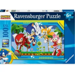 Comprar Puzzle Ravensburger Sonic de 100 Piezas XXL 120011347