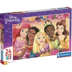 Comprar Puzzle Clementoni Princesas Disney Maxi de 24 piezas 24241