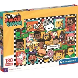 Comprar Puzzle Clementoni Emoji Town de 180 piezas 29066