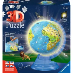 Comprar Puzzle 3D Ravensburger Globo Terráqueo con Luz 114986