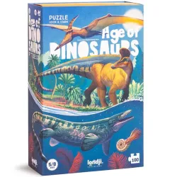 Comprar Puzzle Londji Age of Dinosaurs de 100 piezas
