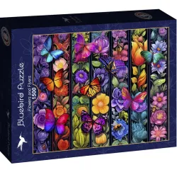 Comprar Bluebird Puzzle Flores y mariposas de 1500 piezas 90596