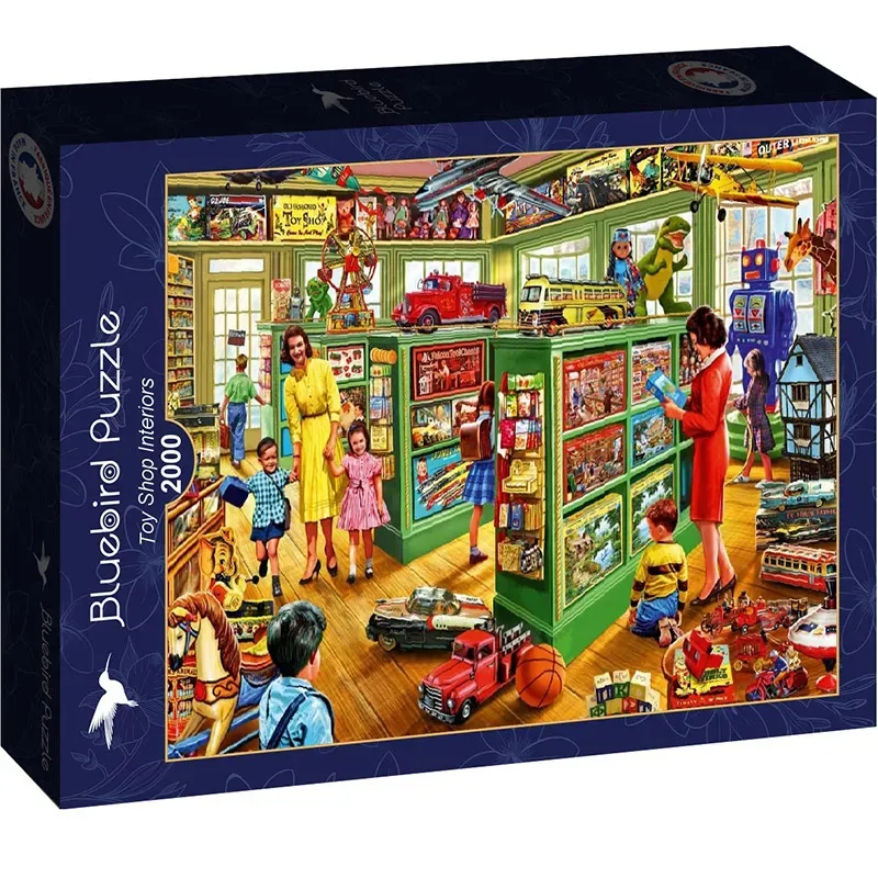 Comprar Bluebird Puzzle Interior de la tienda de juguetes 2000 piezas