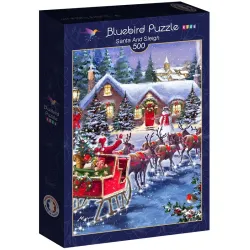 Comprar Bluebird Puzzle Papá Noel y trineo de 500 piezas 90519